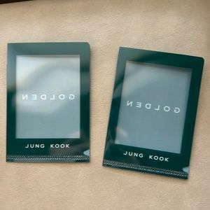 Brand New Jungkook Golden Photocard Holders